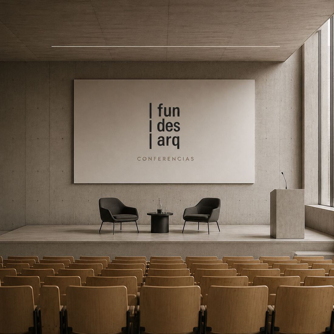 Sala de conferencias FunDesArq
